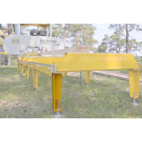 Frontier tukijalat. 4 kpl radan jatkolle