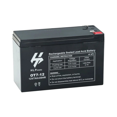 HLP-geeliakku 12V 7Ah OT7-12