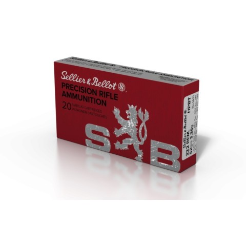 Sellier & Bellot .223 Rem HPBT (OTM), 20 kpl