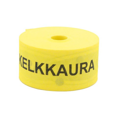 Kuitunauha heijastava 60 mm kelkkaura, keltainen