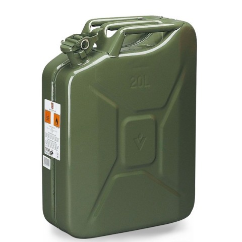 Jerrykannu metallia 20 l