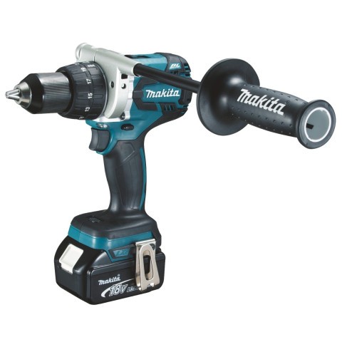 Makita akkuporakone + hirsiporanterä 38 mm
