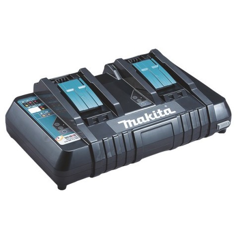 Makita LXT DC18RD 18 V kahden akun laturi