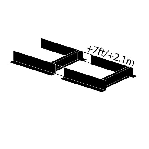 Frontier OS 23 radan jatko 2,1 m
