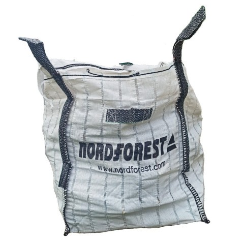 Nordforest klapisäkki 250 l suojaläpällä