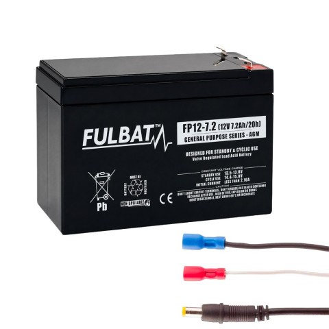 Riistakameran akkupaketti 12V/7,2Ah