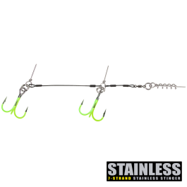 PRO UV Chartreuse Stinger SS 100lb Giant Tandem