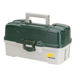 Plano 3 Tray Mtlc Green/Off White
