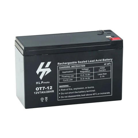 HLP-geeliakku 12V 7Ah OT7-12