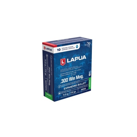 Lapua .300 Win Mag Naturalis, 10kpl