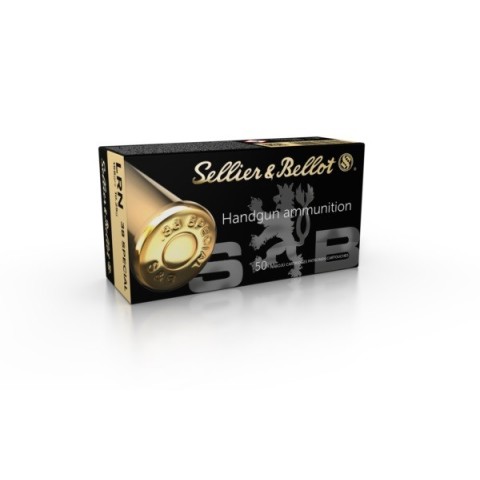 S&B .38 Special LRN-Pb, 50 kpl