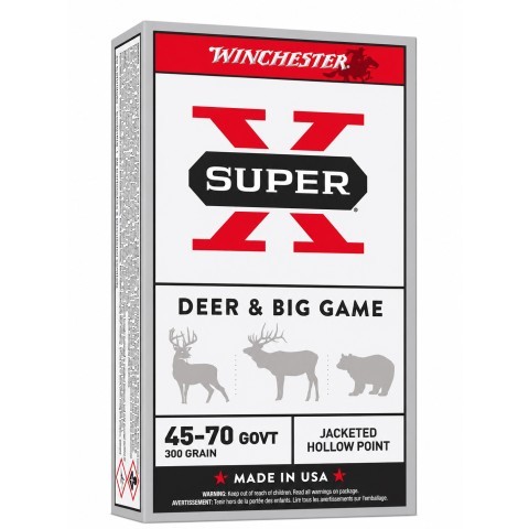 Winchester .45-70 Govt. JHP, 20 kpl