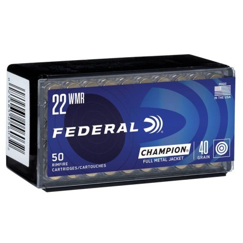 Federal .22 WMR Classic FMJ, 50kpl/rasia