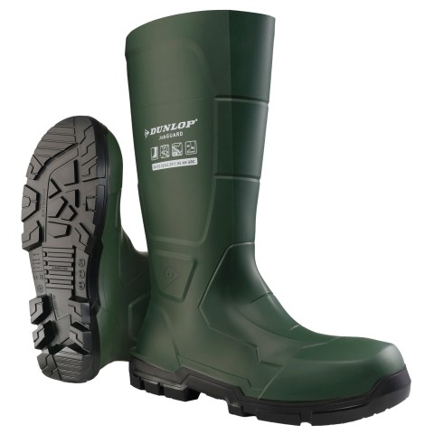 Dunlop Acifort Jobguard turvasaappaat S5, vihreä