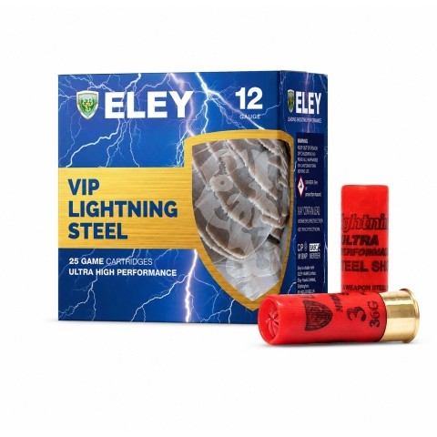 Eley Vip Steel HP Lightning 12/76, 25 kpl