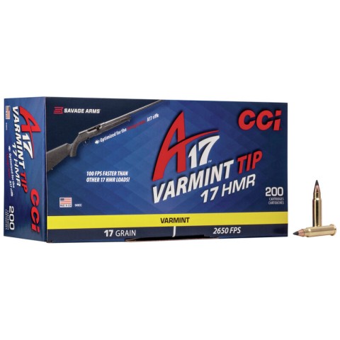 CCI 17 HMR Varmint Tip A17, 200kpl/rasia