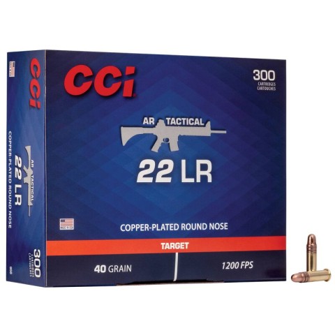 CCI Tactical CPRN .22 LR, 300 kpl/rasia