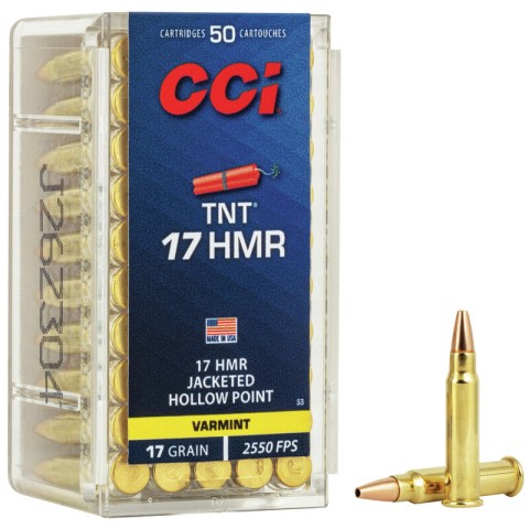 CCI 17 HMR TNT HP, 50 kpl/rasia