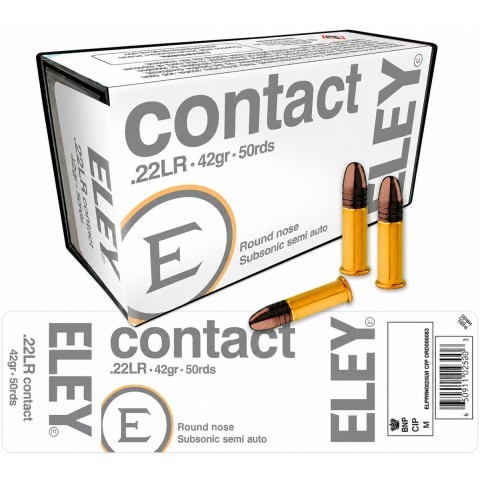 Eley .22 LR Contact, 50 kpl