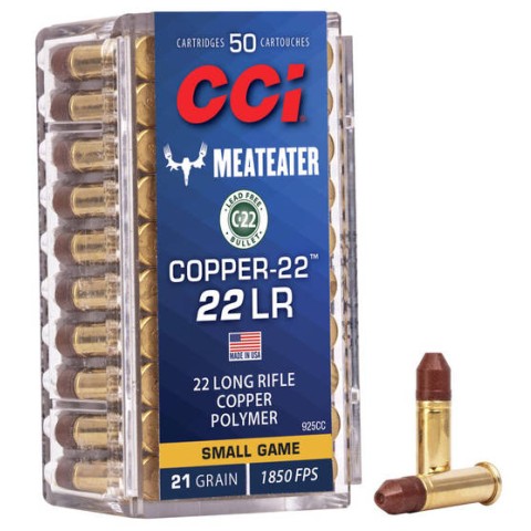 CCI 22lr EX Copper, 50 kpl