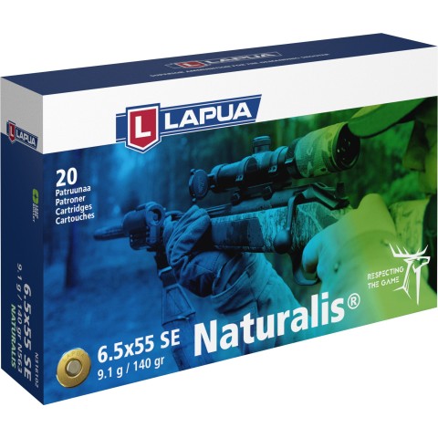 Lapua 6,5x55 Swedish Naturalis 9,1 g