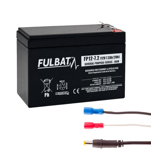 Riistakameran akkupaketti 12V/7,2Ah