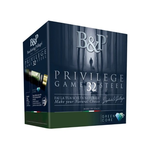 B&P Privilege Game Steel 12/70 32g, 25 kpl