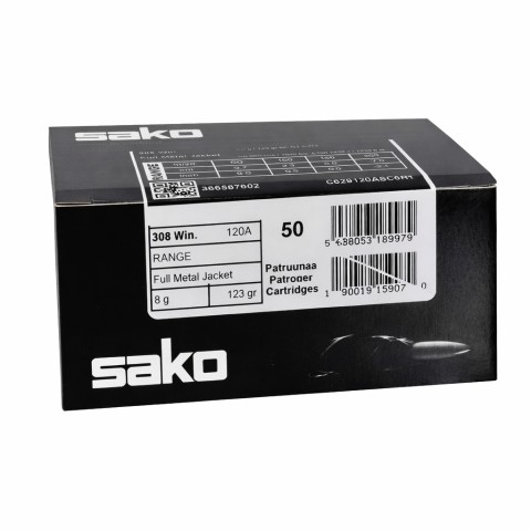 Sako .308 Win Range - patruuna, 50kpl