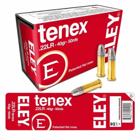 Eley Tenex .22 LR Rifle, 50 kpl