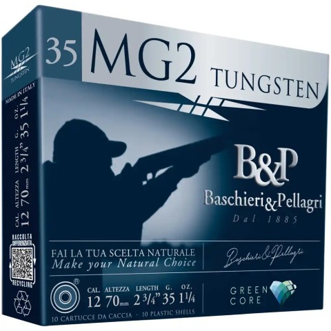 B&P MG2 Tungsten 12/70 35g, 10kpl
