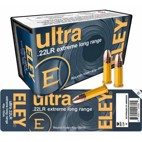 Eley .22 LR Ultra Long Range, 50 kpl