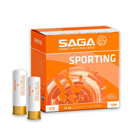 Saga Sporting 28g 12/70, 25 kpl