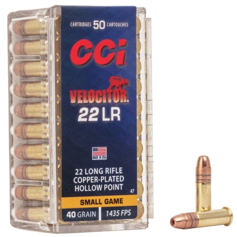 CCI 22 LR Velocitor, 50kpl/rasia