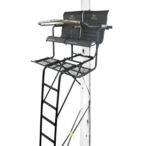 Hawk 18 foot Big Denali 2 Man Ladder Stand  w/Herc