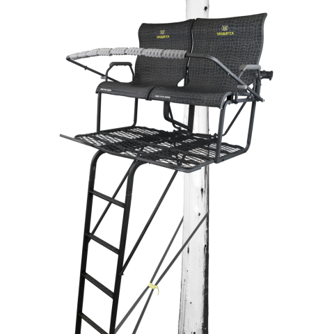 Hawk 18 foot Sasquatch 2 Man Ladder Stand  w/Herc