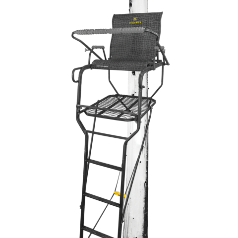 Hawk 21 foot Sasquatch 1.5 Man Ladder Stand  w/He