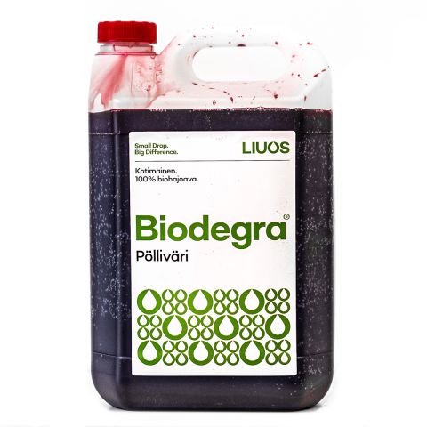 Biodegra pölliväri punainen 10 litraa